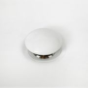 Válvula de Desagüe Universal Manual para Lavabo - Blanca