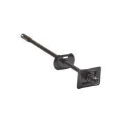 Soporte Estabilizador Mural para Radiadores con Columnas - Negro