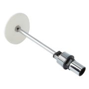 Desviador del Paso del Agua para Radiador Entrada de 15mm - Negro