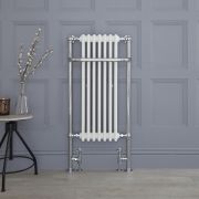 Radiador Toallero - 1130mm x 553mm - Cromado y Blanco - Elizabeth