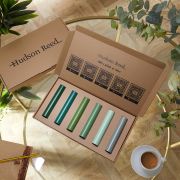 Caja de Muestra de Colores para Radiadores - Selección de Acabados Verdes