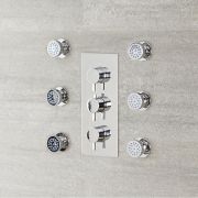 6x Jets de Ducha Redondos