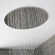 Alcachofa de Ducha Redonda Empotrable de Techo de Acero Inoxidable 400x400x51mm - Trenton