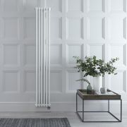 Radiador Eléctrico Tradicional Vertical con Columnas Triples Blanco - 1800mm x 290mm - Disponible con Distintos Termostatos WiFi - Regent