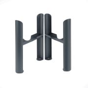 Pies para Radiador Tradicional de 4 Columnas de Color Antracita - Regent - Regent