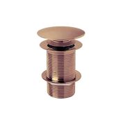 Válvula de Desagüe para Lavabo Click-Clack sin Rebosadero - Color Latón  (no Acanalado) - Hudson Reed