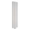 Radiador de Diseño Vertical con Conexión Central (Panel Doble) - 1780mm x 472 mm - Blanco - Revive Caldae