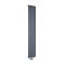 Radiador de Diseño Vertical (Panel Único) - 1600mm x 280 mm - Antracita - Aurora