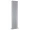 Radiador de Diseño Vertical (Panel Doble) - 1500mm x 354 mm - Plateado - Revive
