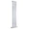 Radiador de Diseño Vertical - Cromado - 1800mm x 375mm x 50mm - 556 Vatios - Delta