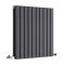 Radiador de Diseño Horizontal (Panel Doble) - 635mm x 590 mm - Antracita - Sloane