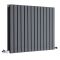 Radiador de Diseño Horizontal (Panel Doble) - 635mm x 834 mm - Antracita - Sloane