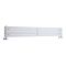 Radiador de Diseño Horizontal (Panel Doble) - 236mm x 1600 mm - Blanco - Revive
