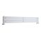 Radiador de Diseño Horizontal (Panel Doble) - 236mm x 1780 mm - Blanco - Revive