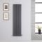 Radiador de Diseño Vertical (Panel Doble) 1400mm x 354mm - Antracita - Revive