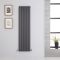 Radiador de Diseño Vertical (Panel Único) 1400mm x 354mm - Antracita - Revive