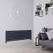 Radiador de Diseño Horizontal Antracita - 472mm x 1400mm - Revive