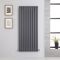 Radiador de Diseño Vertical (Panel Único) 1400mm x 590mm - Antracita - Revive