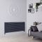 Radiador de Diseño Horizontal Antracita - 590mm x 1400mm - Revive