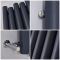 Radiador de Diseño Vertical (Panel Único) - 1800mm x 390 mm - Antracita - Laeto