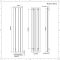 Radiador de Diseño Vertical (Panel Único) - 1800mm x 375 mm - Antracita - Aurora