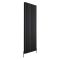 Hudson Reed Revive - Radiador de Diseño en Aluminio Vertical (Panel Doble) 1800mm x 230mm - Antracita