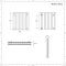 Radiador de Diseño Horizontal (Panel Doble) - 600mm x 590 mm - Antracita - Revive Air