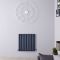 Radiador de Diseño Horizontal (Panel Doble) - 600mm x 590 mm - Antracita - Revive Air