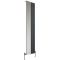 Radiador Toallero Vertical de Diseño en Aluminio de 1800mm con Espejo - Disponible en Distintas Medidas y Acabados  - Aris