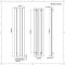 Radiador de Diseño Vertical - 1800mm x 375 mm - Blanco - Aurora