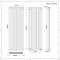 Radiador de Diseño Vertical (Panel Doble) - 1800mm x 590 mm - Blanco - Revive Air