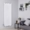 Radiador de Diseño Vertical (Panel Único) - 1600mm x 550 mm - Blanco - Laeto