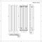 Radiador de Diseño Vertical (Panel Único) - 1800mm x 550 mm - Blanco - Laeto