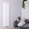 Radiador de Diseño Vertical - 1600mm x 470 mm - Blanco - Aurora