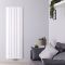 Radiador de Diseño Vertical - 1800mm x 565 mm - Blanco - Aurora