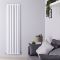 Radiador de Diseño Vertical (Panel Doble) - 1800mm x 470 mm - Blanco - Revive Air