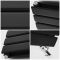 Radiador de Diseño Horizontal con Paneles Planos (Panel Doble) 635mm x 420mm - Negro - Delta