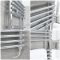 Radiador Toallero Eléctrico Cromado con Barras - 1190mm x 600mm - Arno