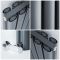 Radiador de Diseño Horizontal (Panel Doble) - 600mm x 1190 mm - Antracita - Revive Air