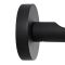 Percha de Baño para Batas, Toallas y Albornoces con Acabado de Color Negro - Nox