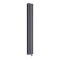  Radiador de Diseño Eléctrico Vertical Antracita - 1600mm x 236mm (Panel Doble) - con Termostato Wi-Fi - Revive Slim