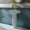 Lavabo Monoforo de 500mm Completo con Pedestal - Covelly