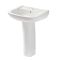 Lavabo Moderno con Pedestal de 600mm - (1 Agujero para la Grifería) - Milton