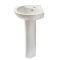 Lavabo Moderno Angular con Pedestal de 560mm - (1 Agujero para la Grifería) - Belstone