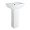 Lavabo con Pedestal Moderno de 500mm - (1 Agujero para la Grifería) - Halwell