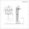 Cisterna Empotrable para WC Adosado para Inodoros Suspendidos 488 x 126 x 425mm