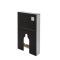 Kit para Inodoro Adosado Negro de 500mm Sin Inodoro - Saru