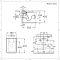 Inodoro WC Cuadrado Moderno Suspendido 330x350x570mm con Tapa de WC Soft Close -  Sandford