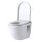 Inodoro WC Moderno Suspendido 400x360x515mm con Tapa de WC Soft Close - Belstone
