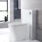 Kit para Inodoro Adosado Blanco de 500mm Completo con Inodoro WC - Saru